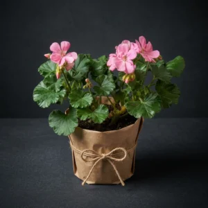 Sardunya (Pelargonium) (kırmızı beyaz) (3Adet)